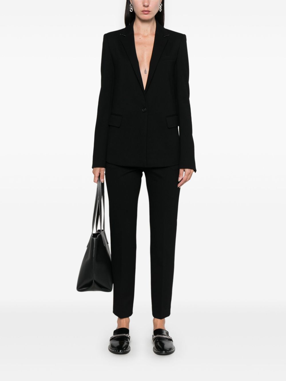 Fabiana Filippi Jersey blazer - Zwart