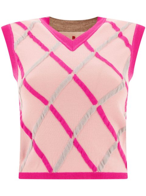 Marni diamond-pattern top Women