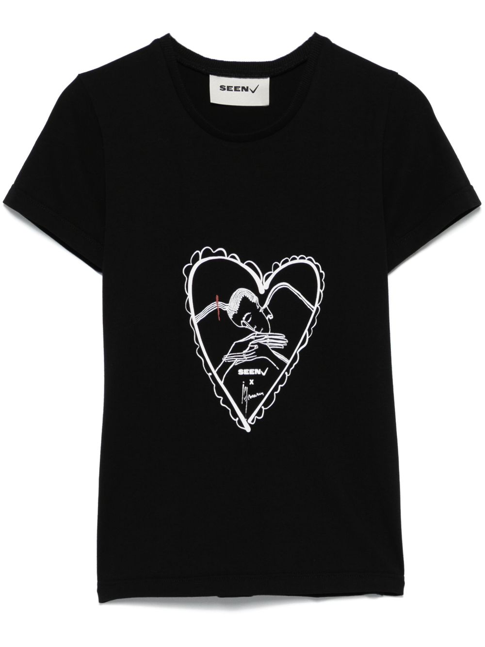 Seen Users x Ilfoveanu Love Baby T-Shirt - Black