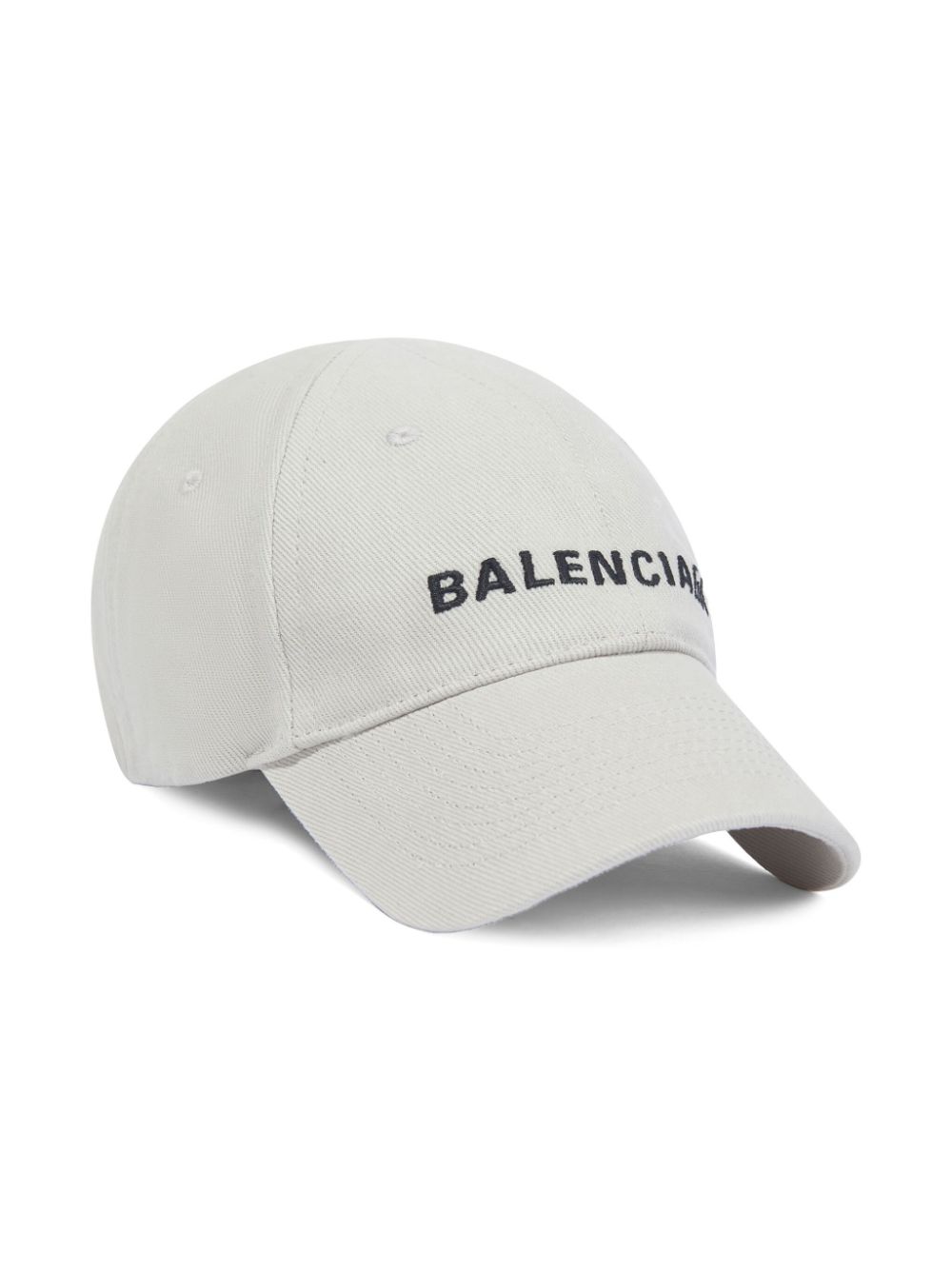 Balenciaga Kids logo-embroidered cap - White