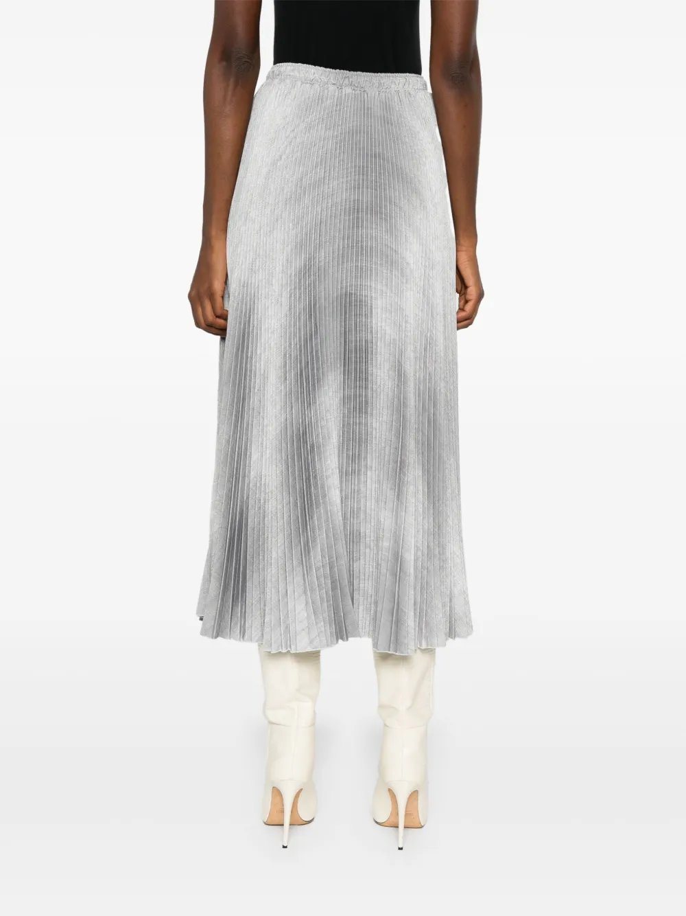 スカート ERMANNO SCERVINO Pleated longuette skirt Ermanno Scervino Longuette skirt with pleated design and