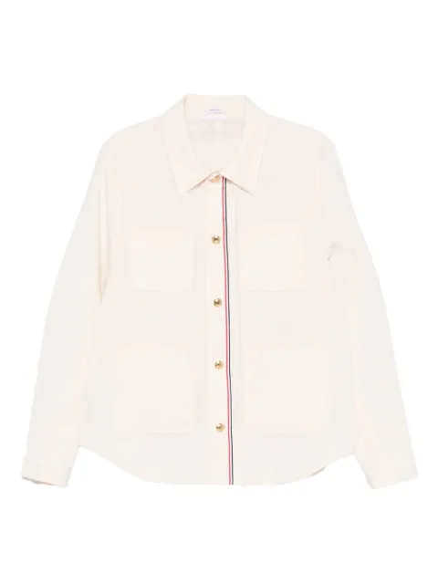 Thom Browne chest patch-pockets shirt