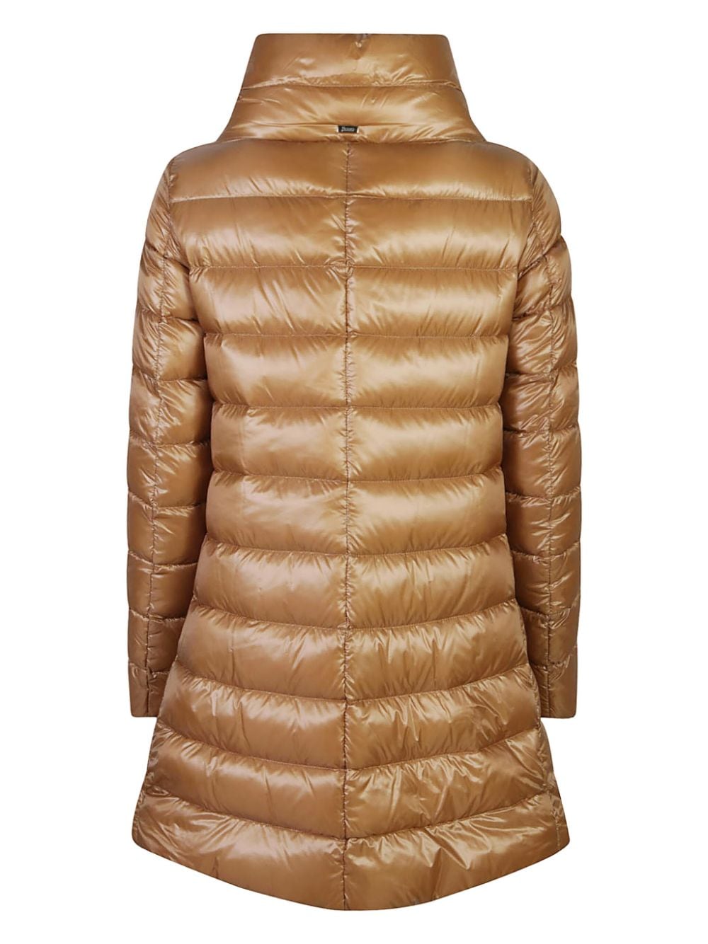 Shop Herno Amelia Coat In Brown