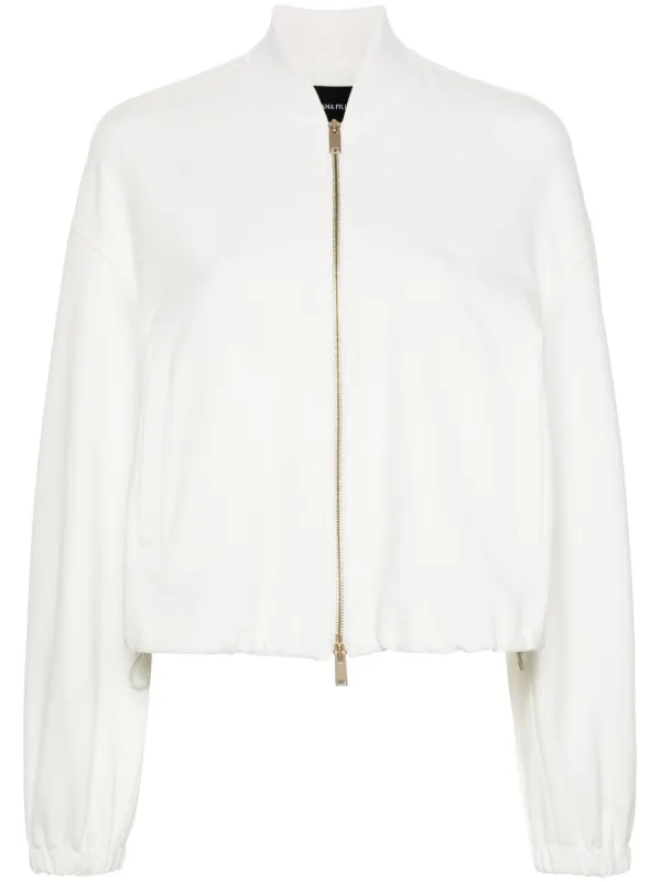 【★完売必至★】fabiana filippi ☆ ボンバージャケット Fabiana Filippi ボンバージャケット | ホワイト | FARFETCH JP