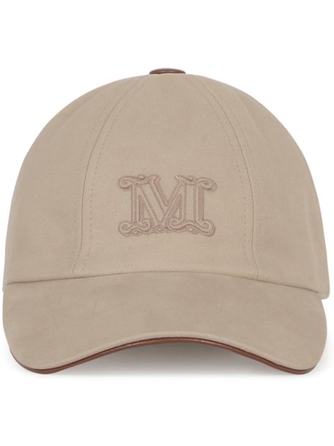 Max Mara logo-embroidered baseball cap Women