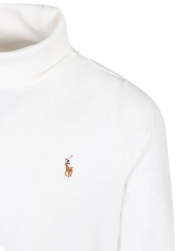 POLO RALPH LAUREN KIDS ロゴ ニットトップ | ホワイト POLO RALPH LAUREN KIDS ロゴ ニットトップ | ホワイト