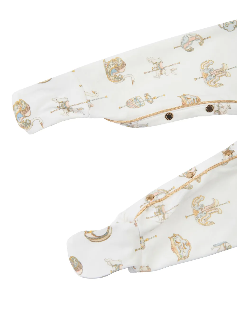 Atelier Choux Graphic-print Pajamas In 白色