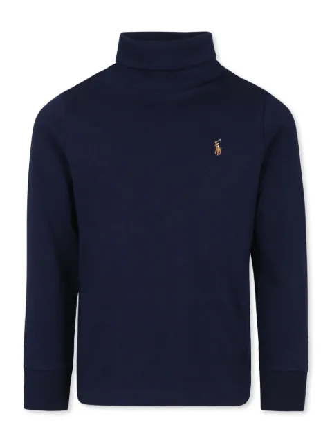 POLO RALPH LAUREN KIDS Strickoberteil mit Logo-Stickerei
