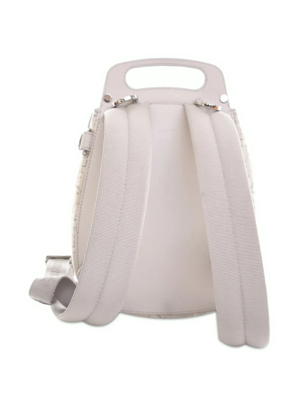 Christian Dior Pre-Owned 2020 Mini Oblique Canvas Saddle backpack - Bruin