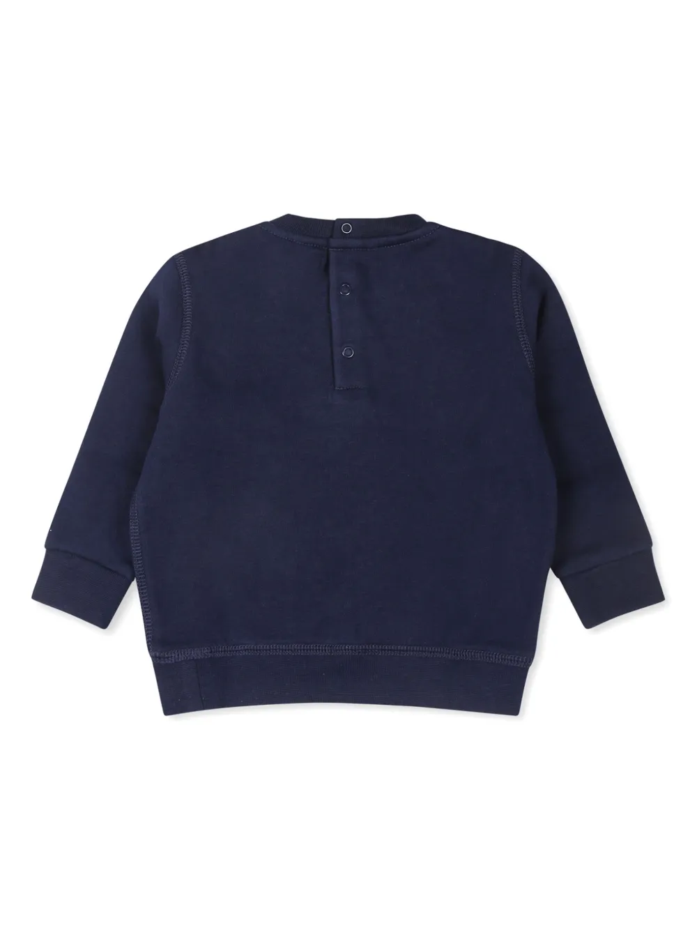 Ralph Lauren Kids Polo Bear-print sweatshirt - Blauw
