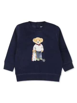 POLO RALPH LAUREN KIDS Polo Bear スウェットシャツ | ブルー