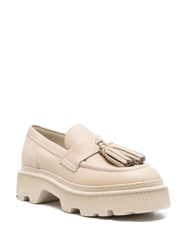 新品 大人気商品  Santoni チャンキー ローファー | ニュートラル | FARFETCH JP 靴