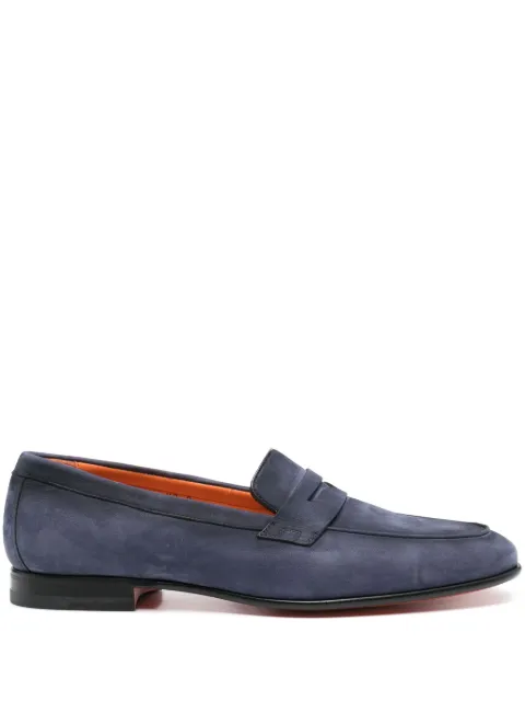 Santoni penny slot loafers
