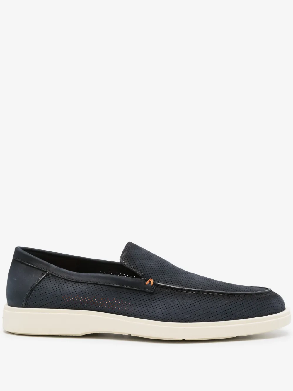 Santoni perforated loafers | Blue | Image 1