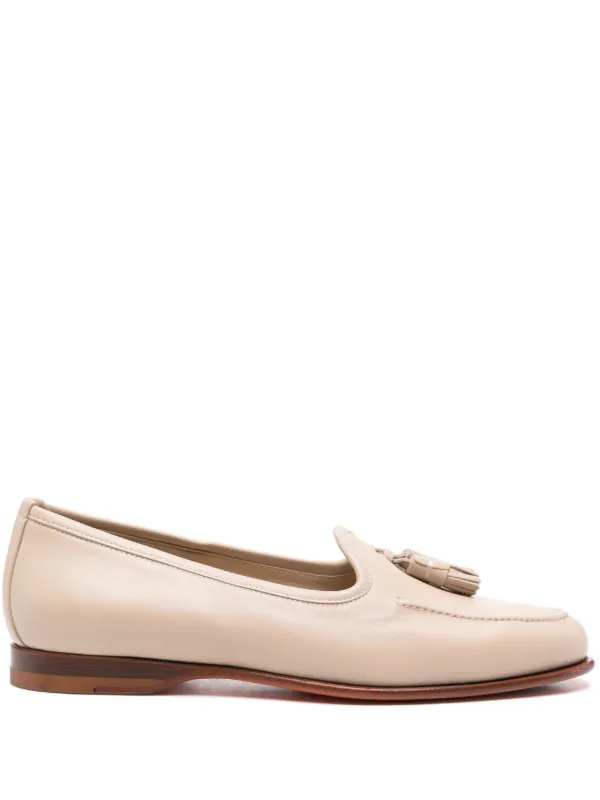 Santoni Andrea Loafers in Neutrals