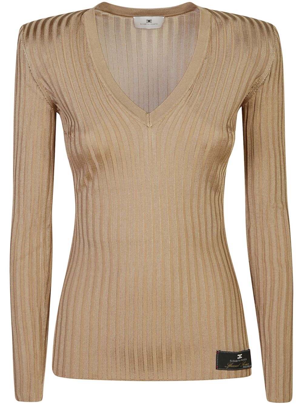 Elisabetta Franchi ribbed top