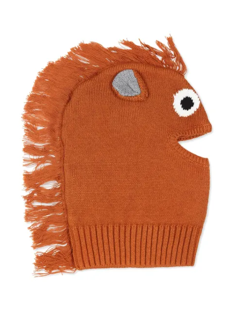 Stella McCartney Kids Balaclava de tricô