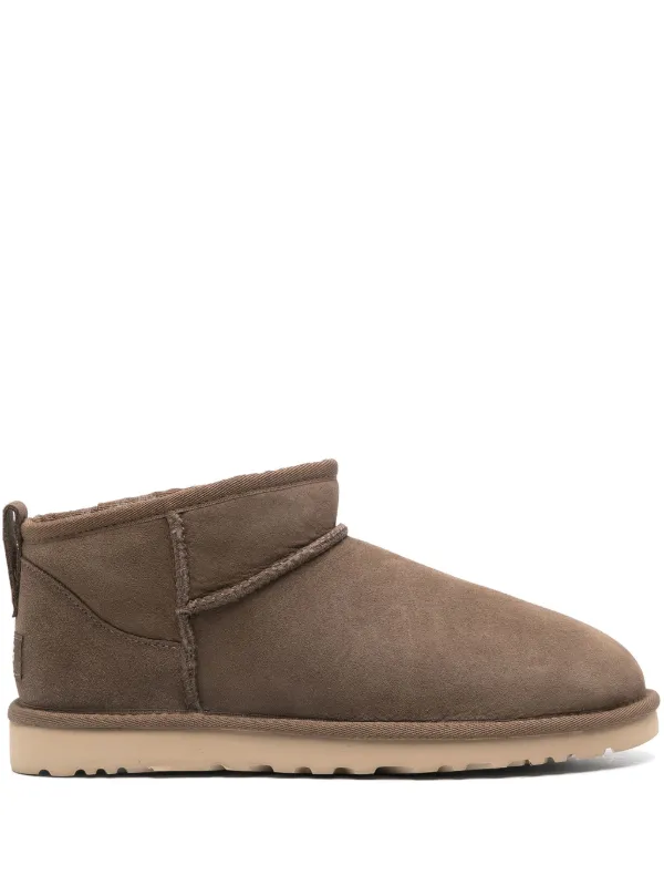 UGG Classic Ultra Mini Boots Brown FARFETCH IN
