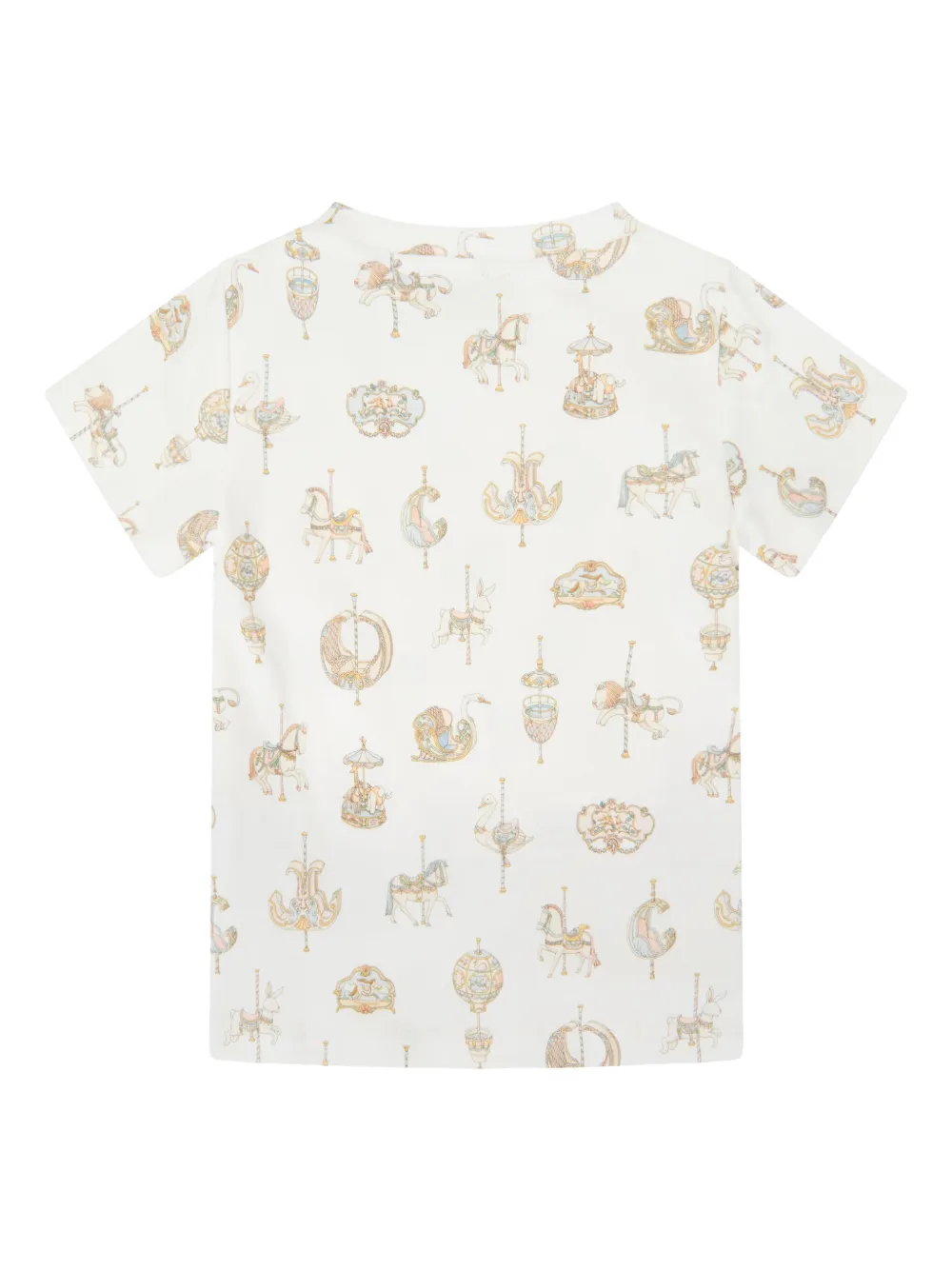 Atelier Choux Carousel T-shirt - WHITE