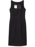 Moschino virgin wool midi dress - Black