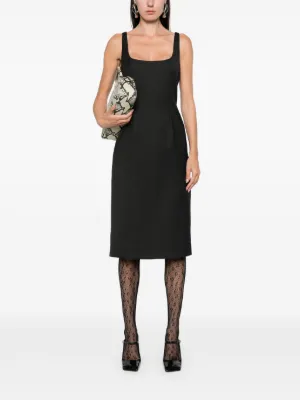 ワンピース MOSCHINO COUTURE Woman Dress Black 04150424 0555 Black Teddy Bear-intarsia dress Moschino - women - MOSCHINO