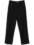 Moschino high-waist tailored trousers - Black