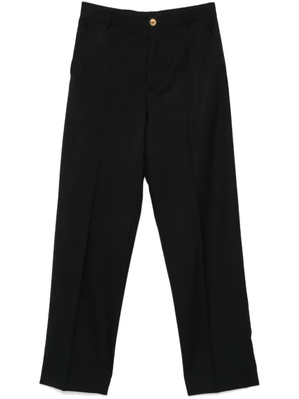 パンツ Moschino Tailored Trousers In Black Virgin Wool 24942941_55334943_600.jpg
