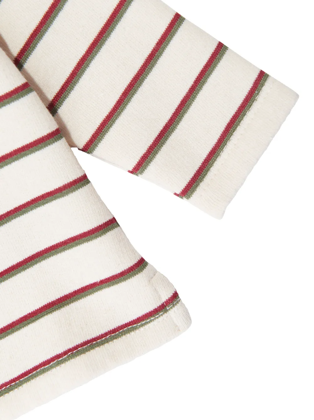 Bonpoint Gestreept T-shirt Beige