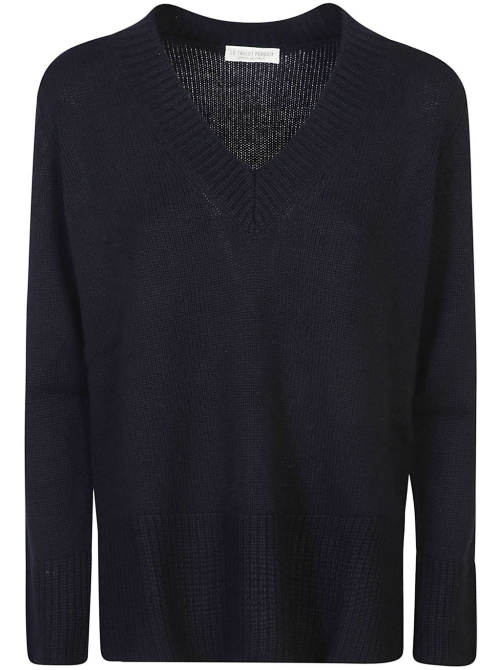 Le Tricot Perugia crew-neck sweater - Blue