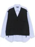 Comme des Garçons Homme striped shirt - Blue