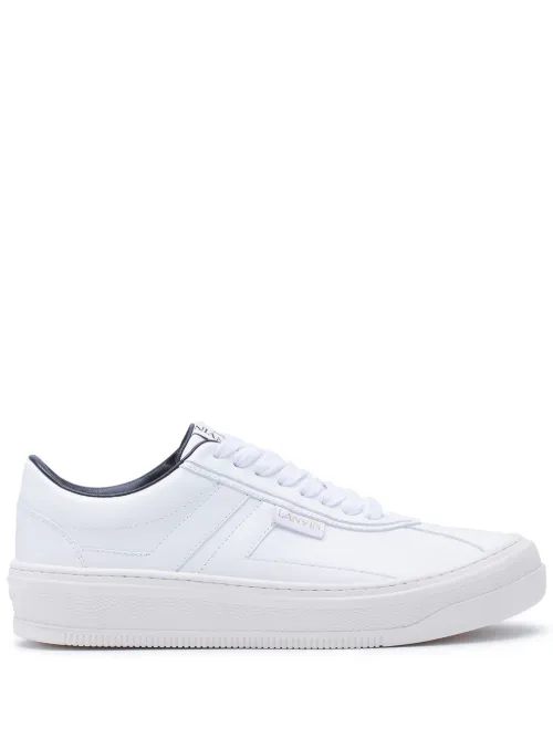 Lanvin baskets en cuir - Blanc - Lanvin - Modalova