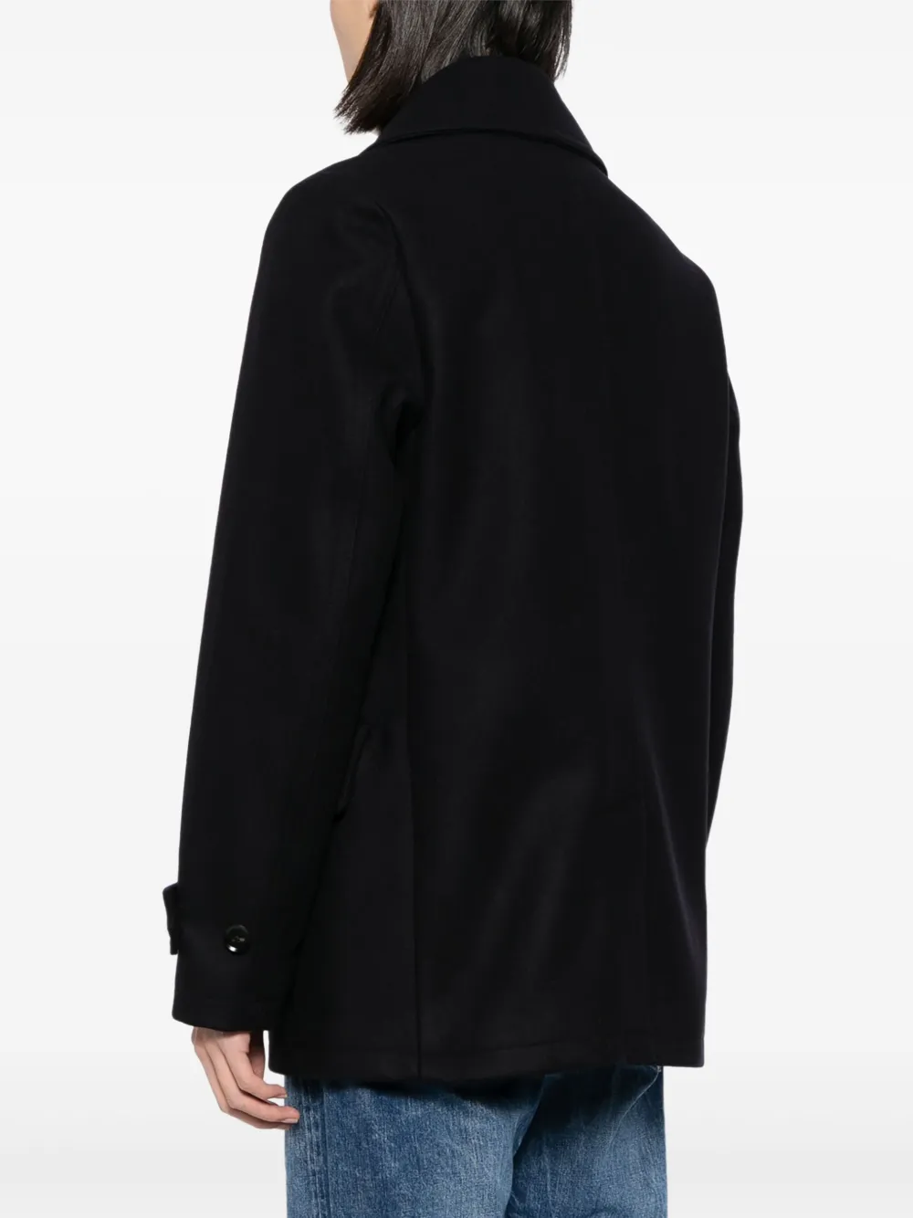 Belstaff Jas met dubbele rij knopen Blauw