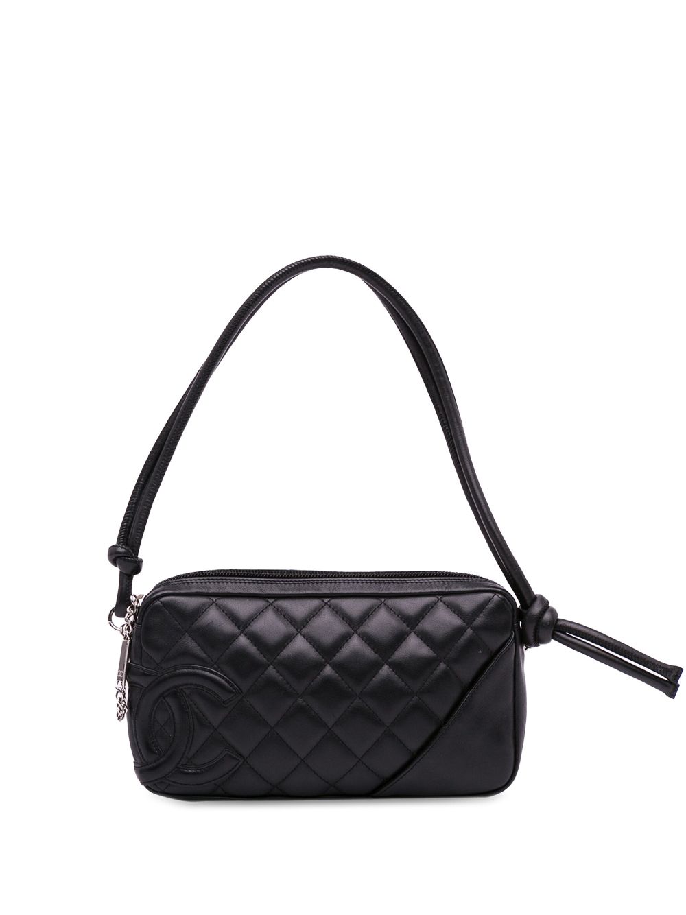 CHANEL 2004-2005 Lambskin Cambon Ligne Pochette shoulder bag Women