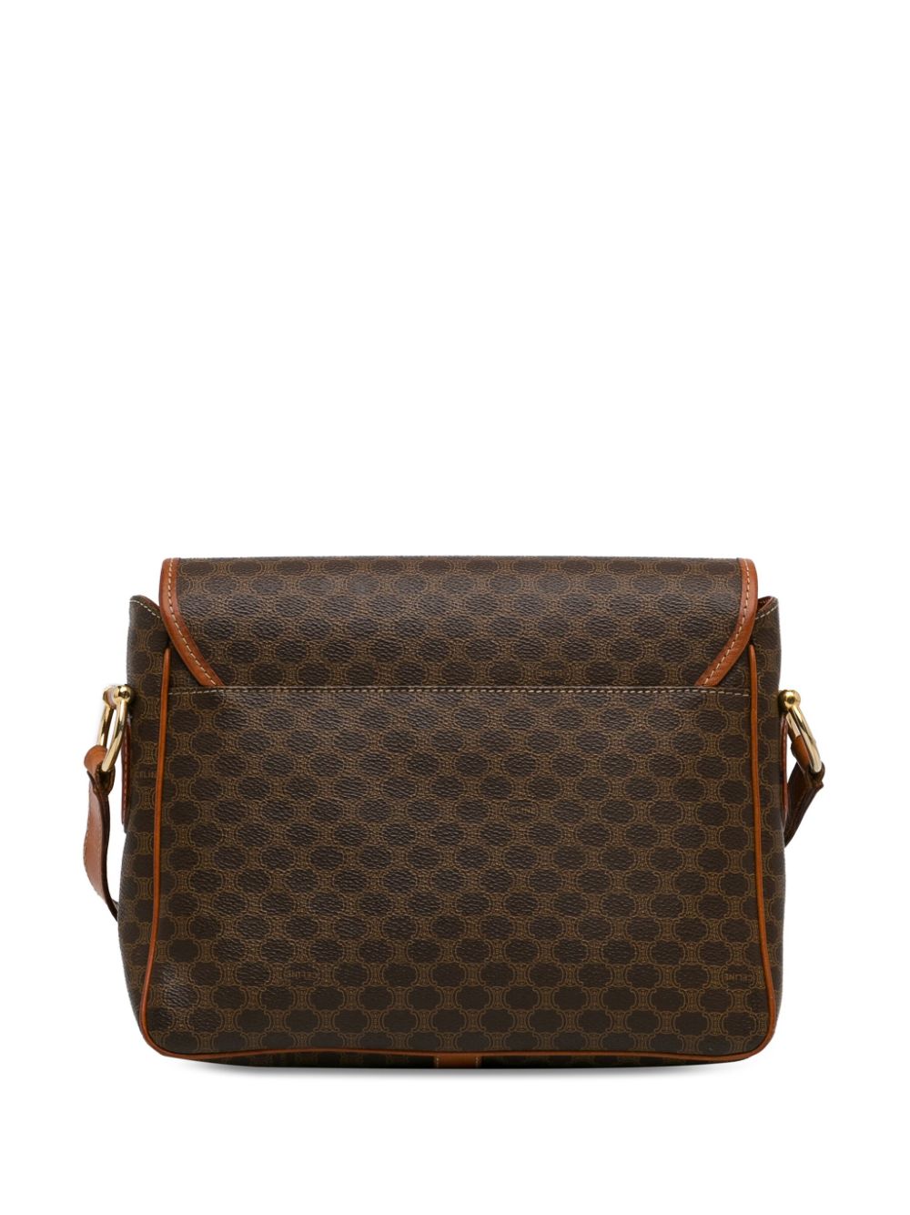 Céline Pre-Owned 2011 Macadam crossbody bag - Bruin