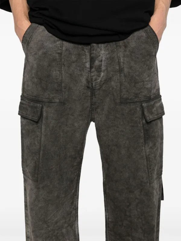 Rick Owens DRKSHDW ダメージ カーゴパンツ | ブラウン | FARFETCH JP