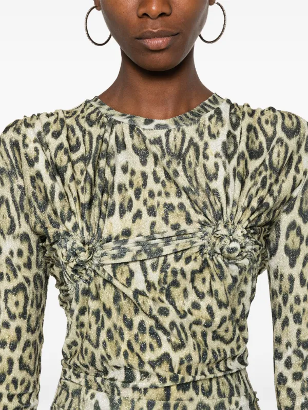Vaquera leopard-print T-shirt | Neutrals | FARFETCH