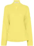 Philosophy Di Lorenzo Serafini wrap blouse - Yellow