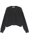 Philosophy Di Lorenzo Serafini logo-embroidered sweater - Grey