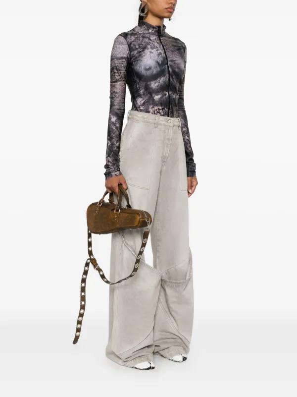 Vaquera レザーショルダーバッグ | ブラウン | FARFETCH JP 