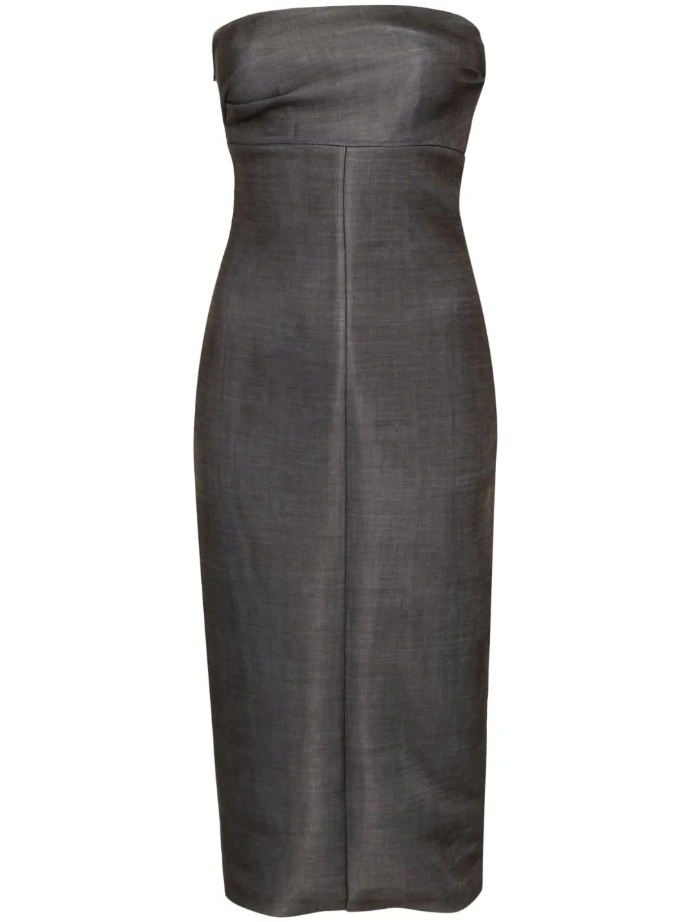 Philosophy Di Lorenzo Serafini Strapless midi-jurk Groen