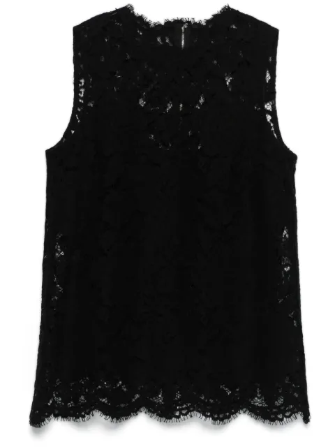 Dolce & Gabbana cordonetto-lace top