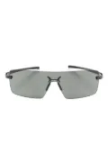 TAG Heuer rectangle-frame sunglasses - Black