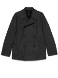 Hevo double-breasted peacoat - Grey