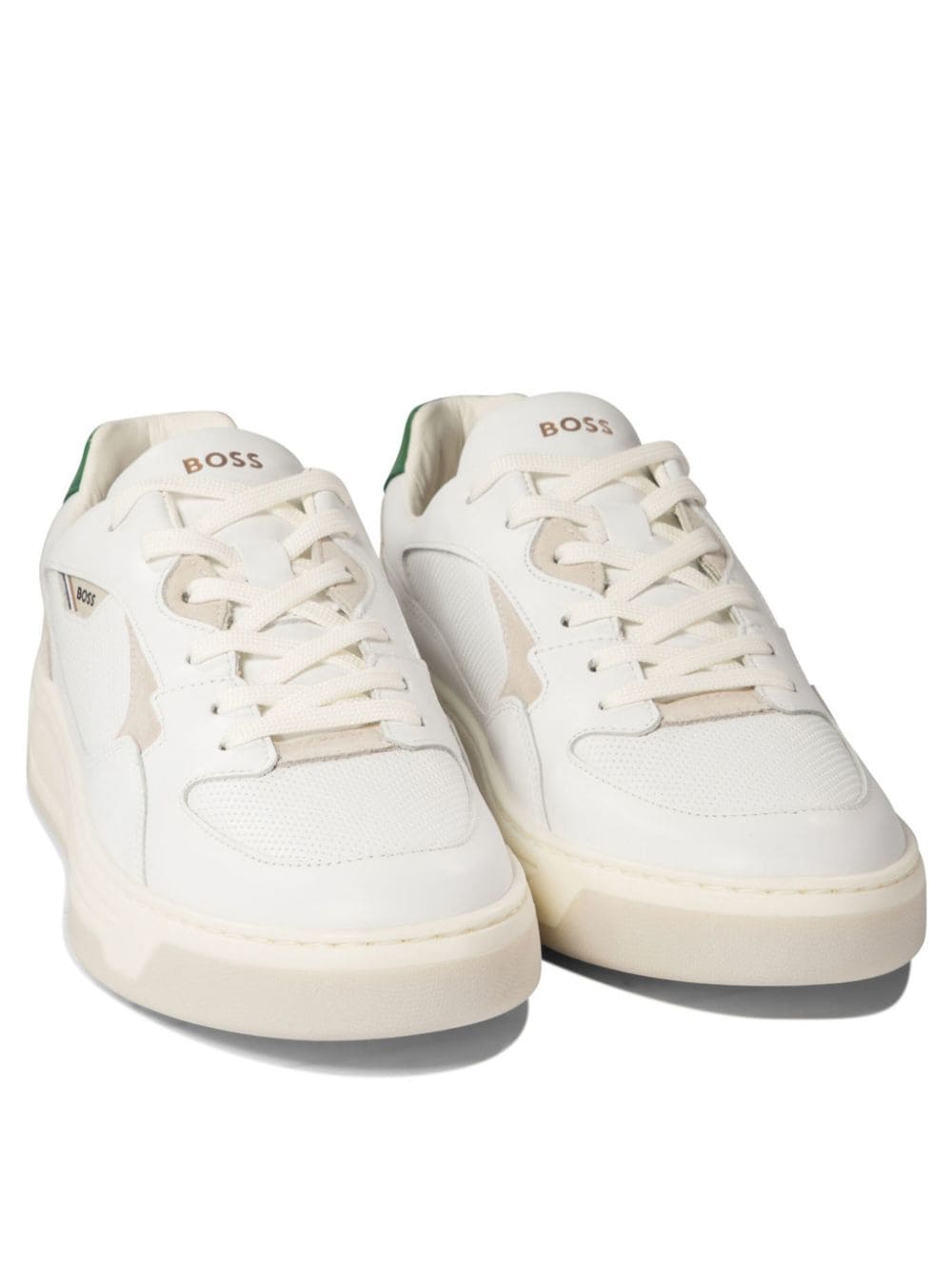 Shop Hugo Boss Baltimore Trainers In White