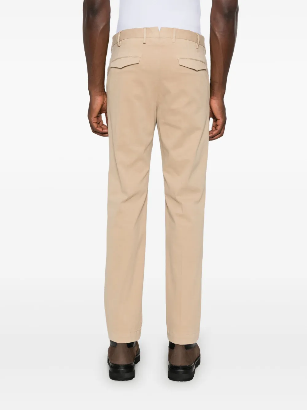 Pt Torino Master Chino Trousers In Neutrals