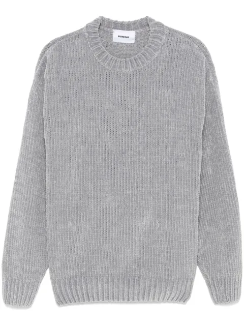 Bonsai chenille-texture sweater
