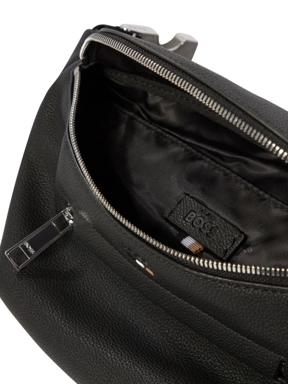 Shop Hugo Boss Ray Belt Bag In Black