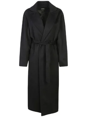 美品 A.P.C. chester coat XS black wool A.P.C. Coats for Women | FARFETCH US