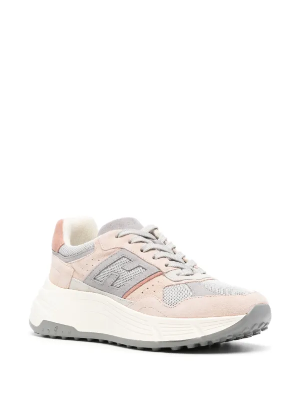 Hogan Rosa Hogan Scarpe Recensioni Hogan Sneakers Hi-Fi Rosa
