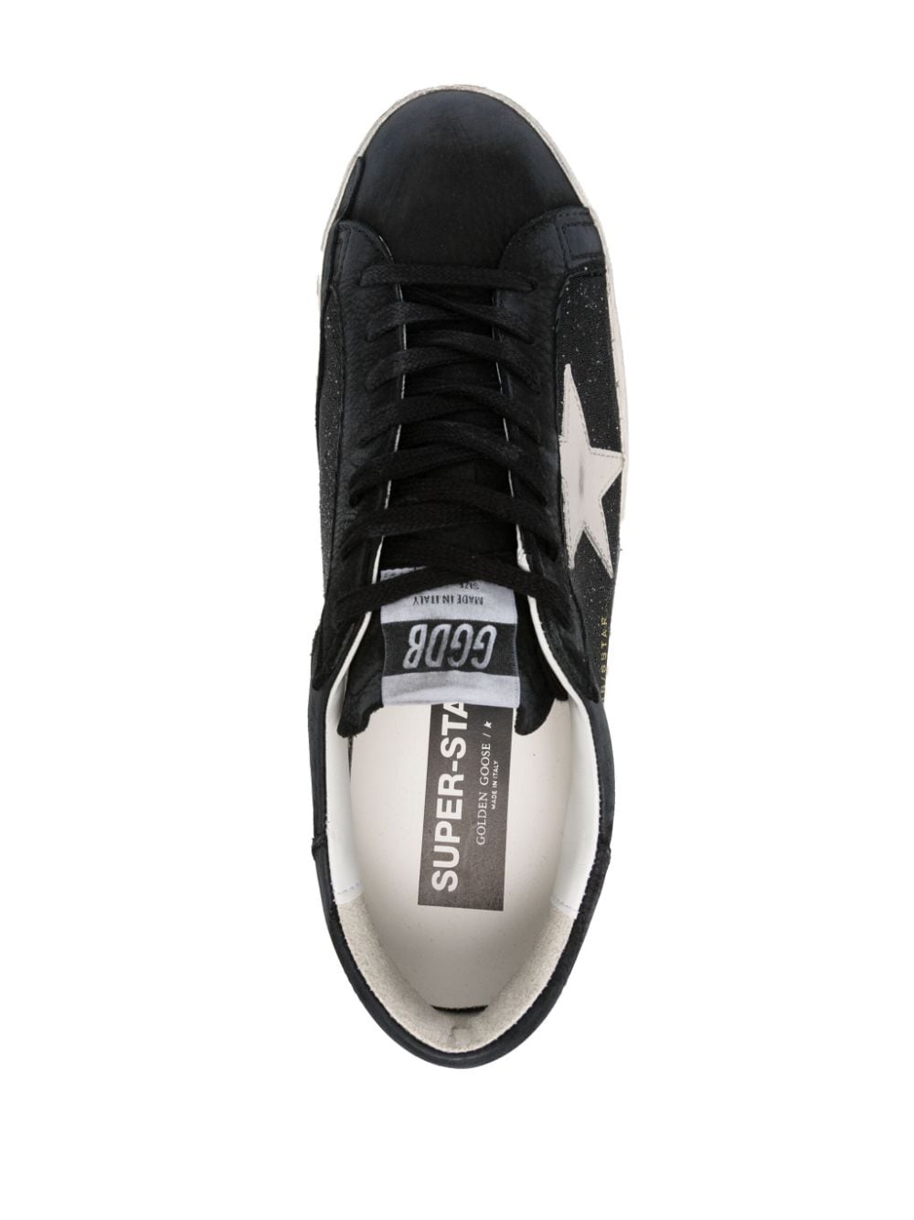 Golden Goose Super-Star Double Quarter sneakers Zwart